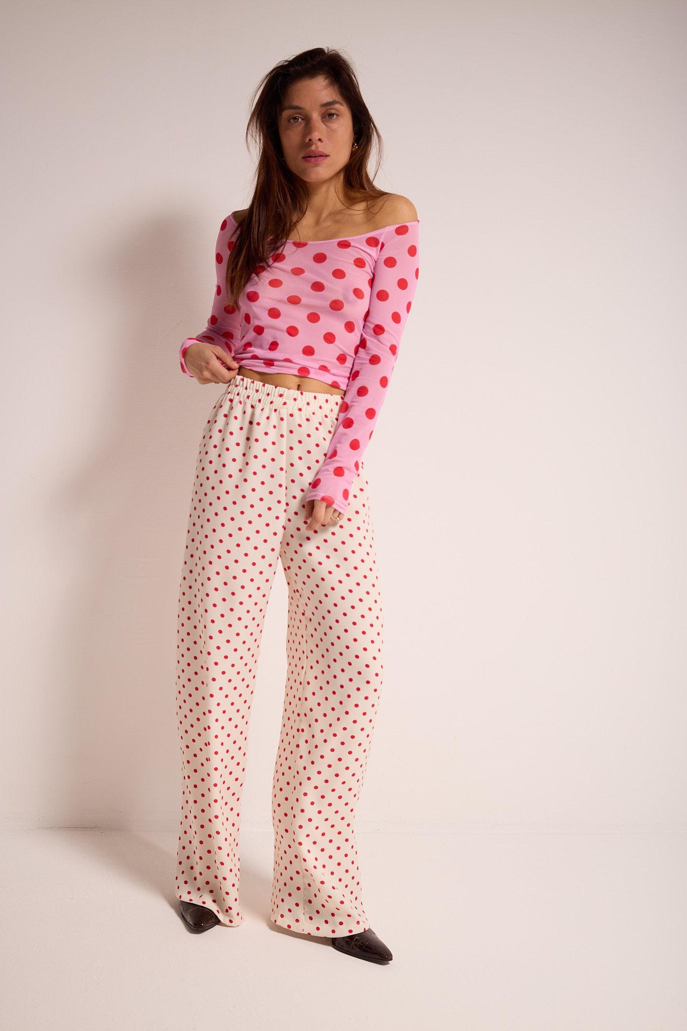 AGNES PANTS POLKA