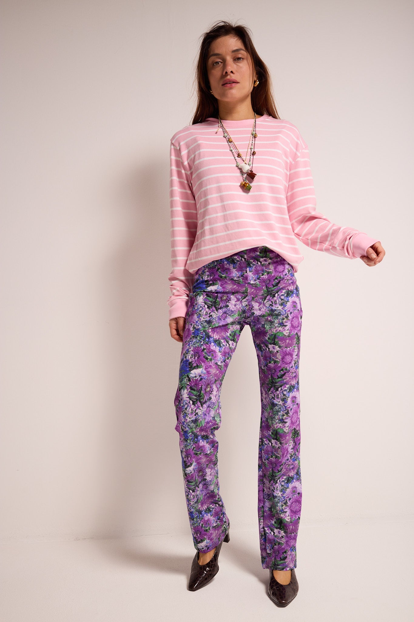 ROSY PANTS PURPLE
