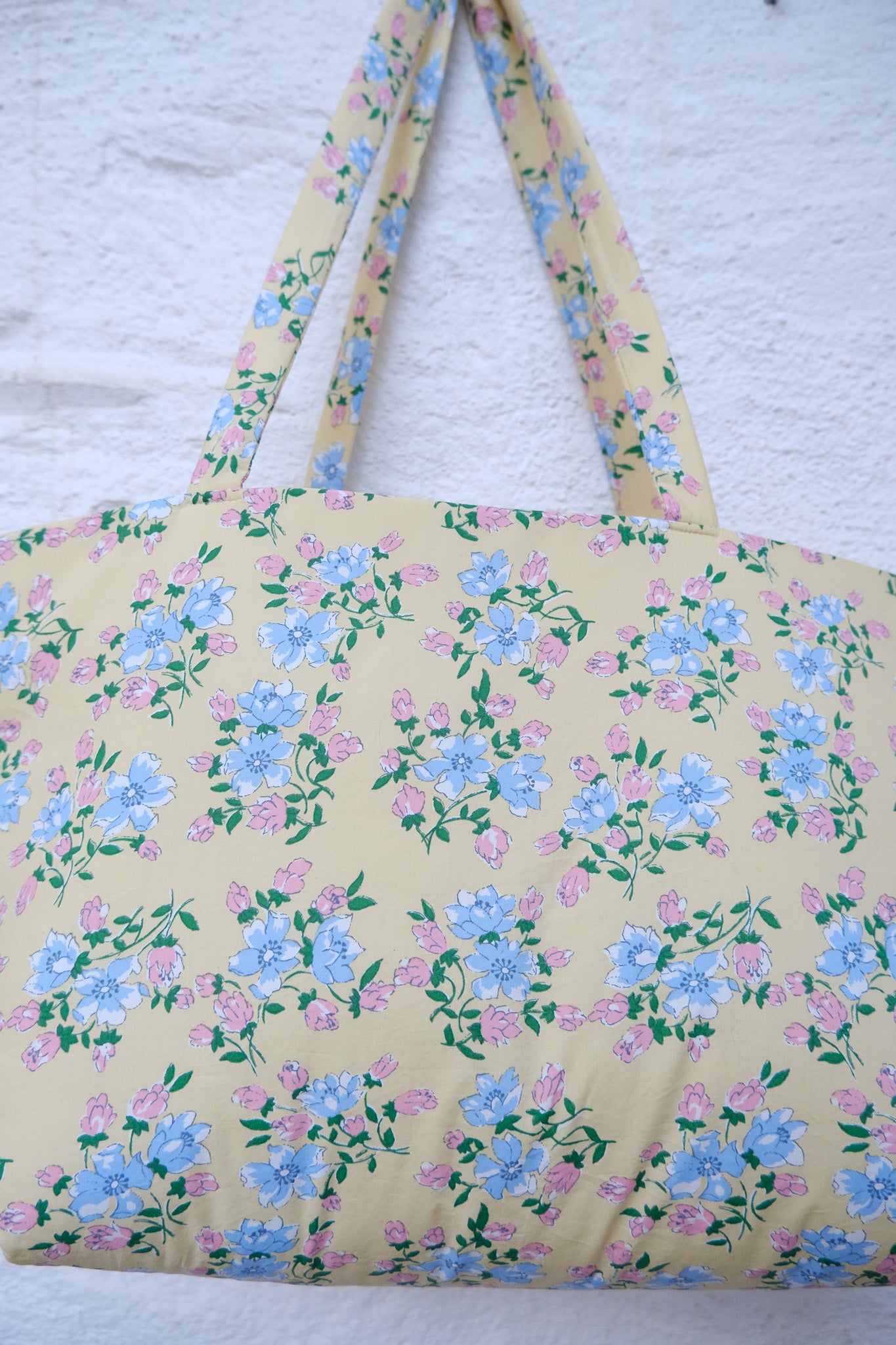WEEK-END BAG FLORAL YELLOW