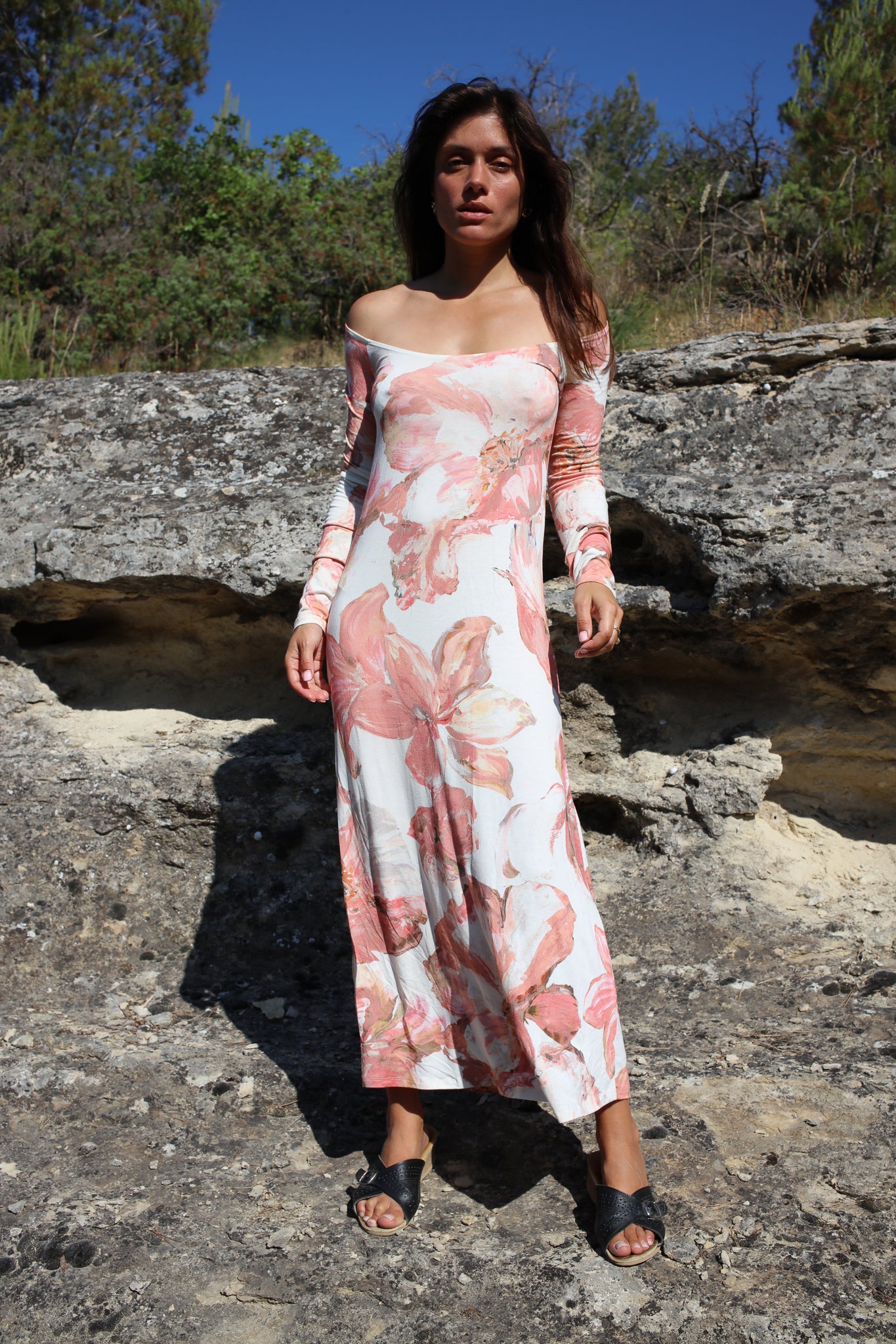 CADAQUES DRESS FLOWER