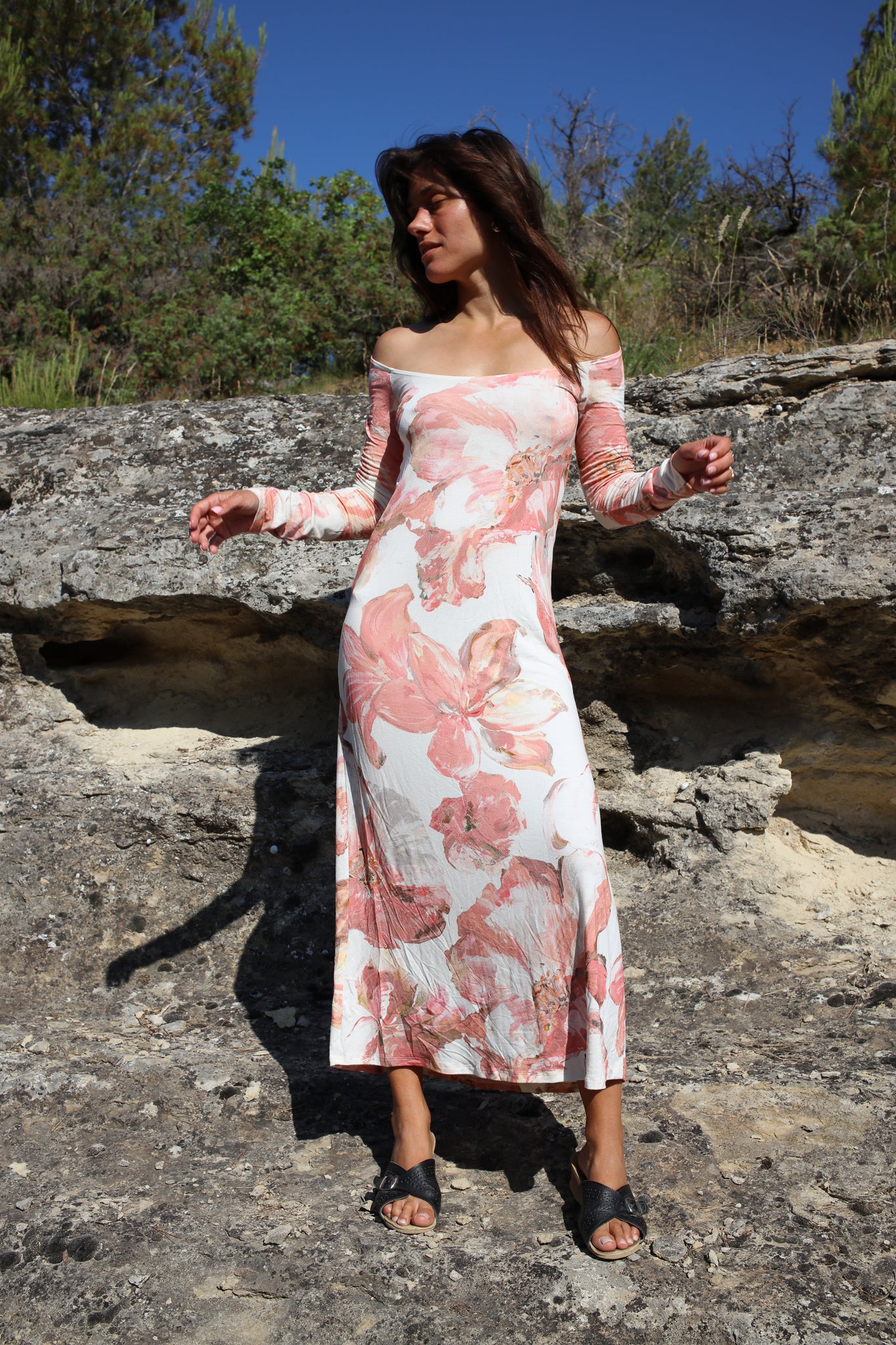 CADAQUES DRESS FLOWER