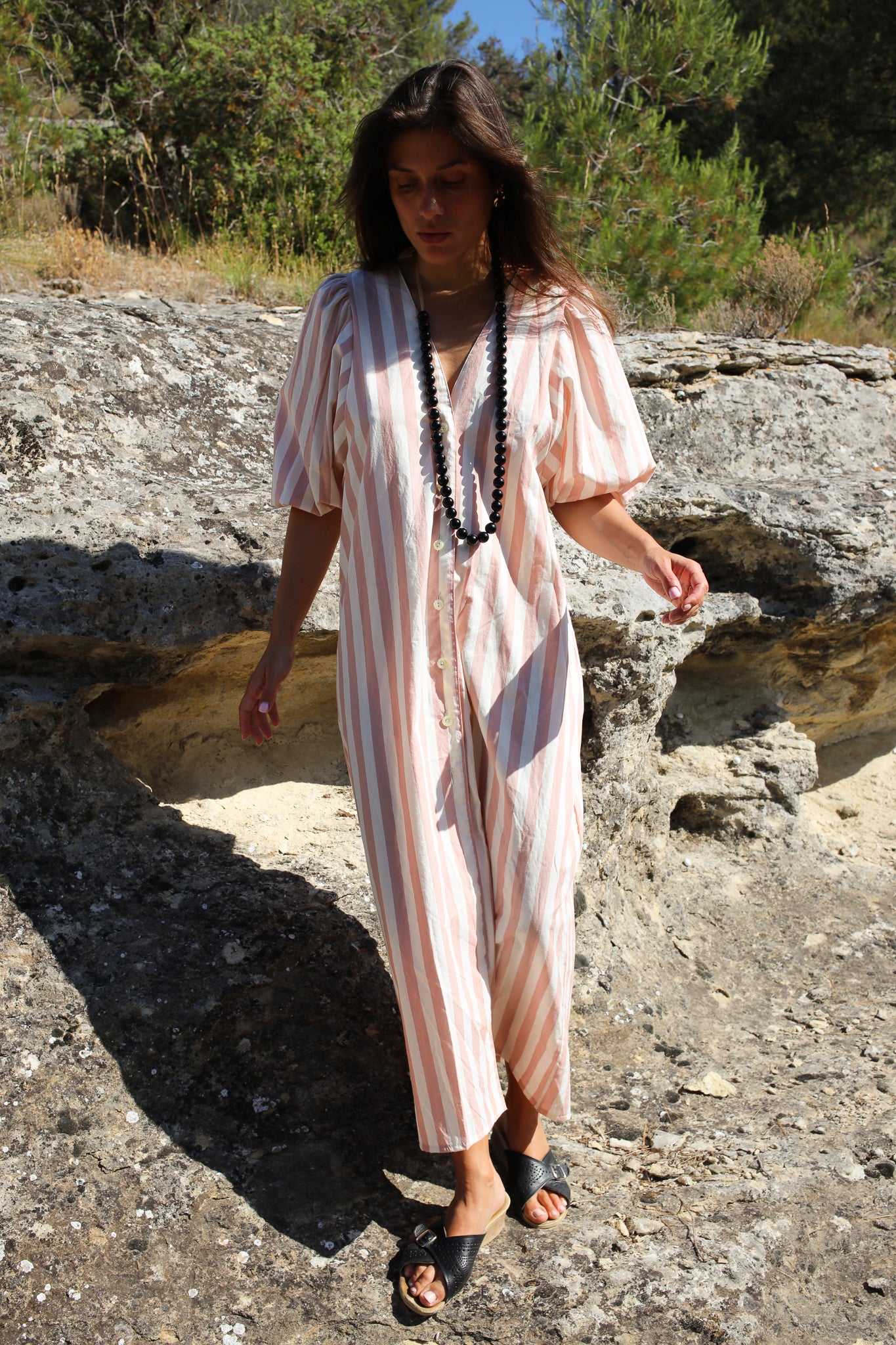 MARIA DRESS STRIPES