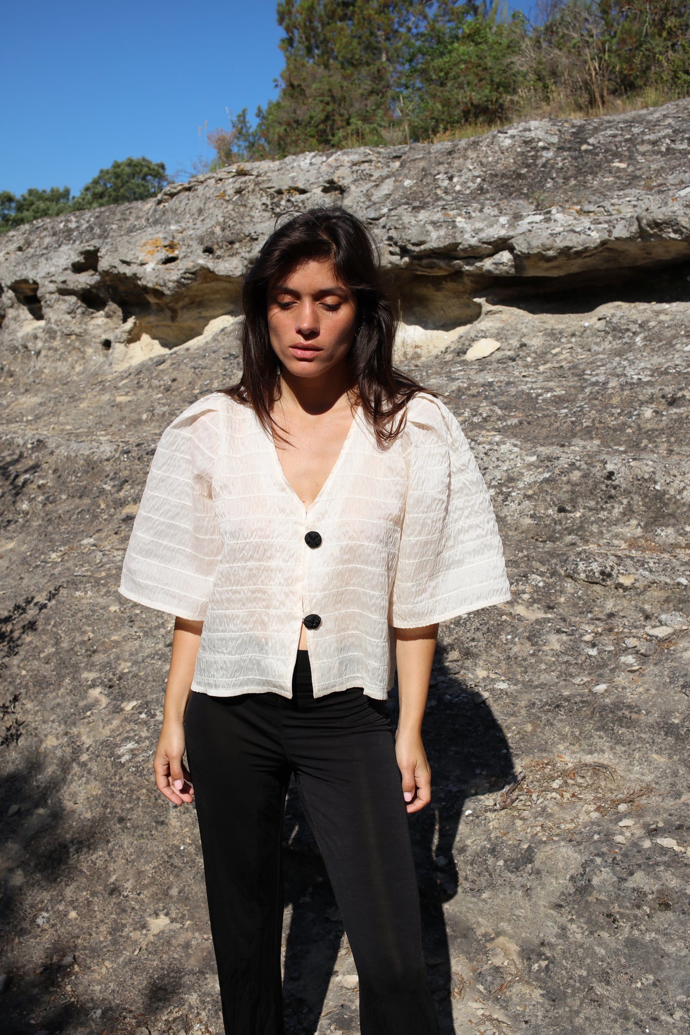 RAYOL BLOUSE SILK