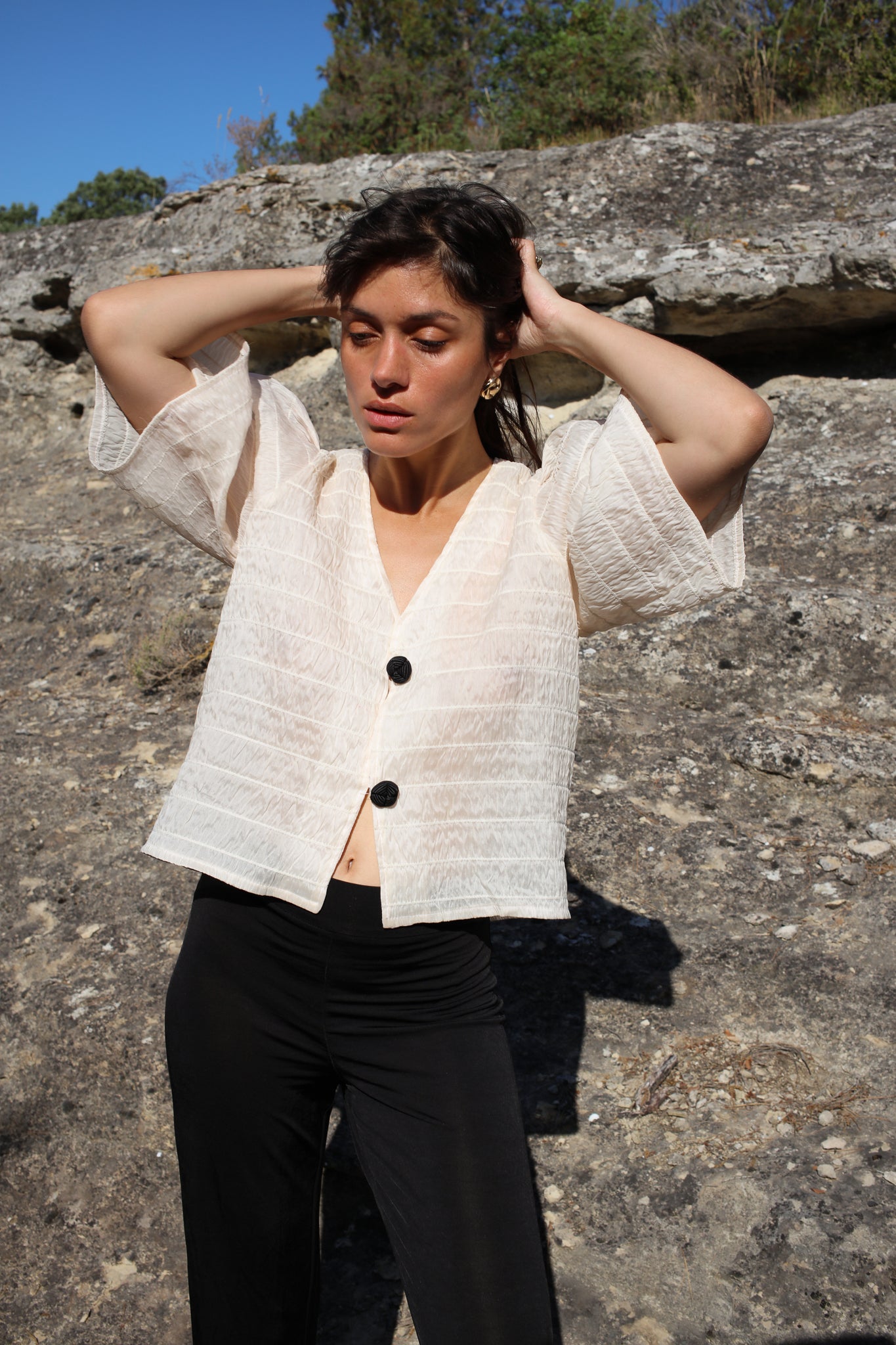 RAYOL BLOUSE SILK