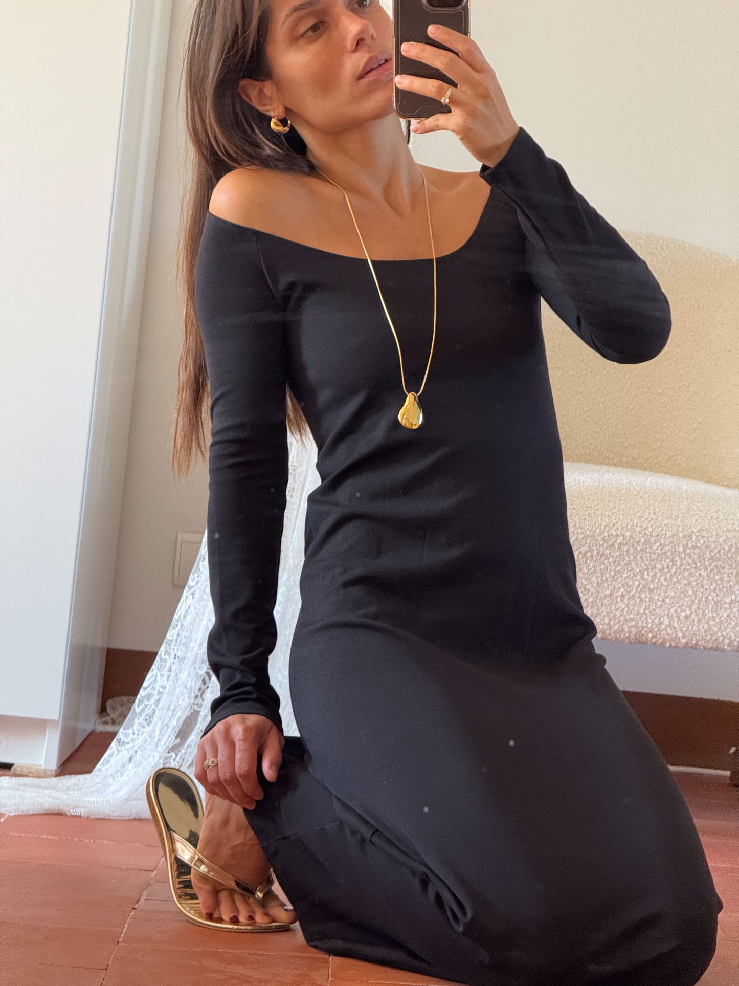 CADAQUES DRESS BLACK