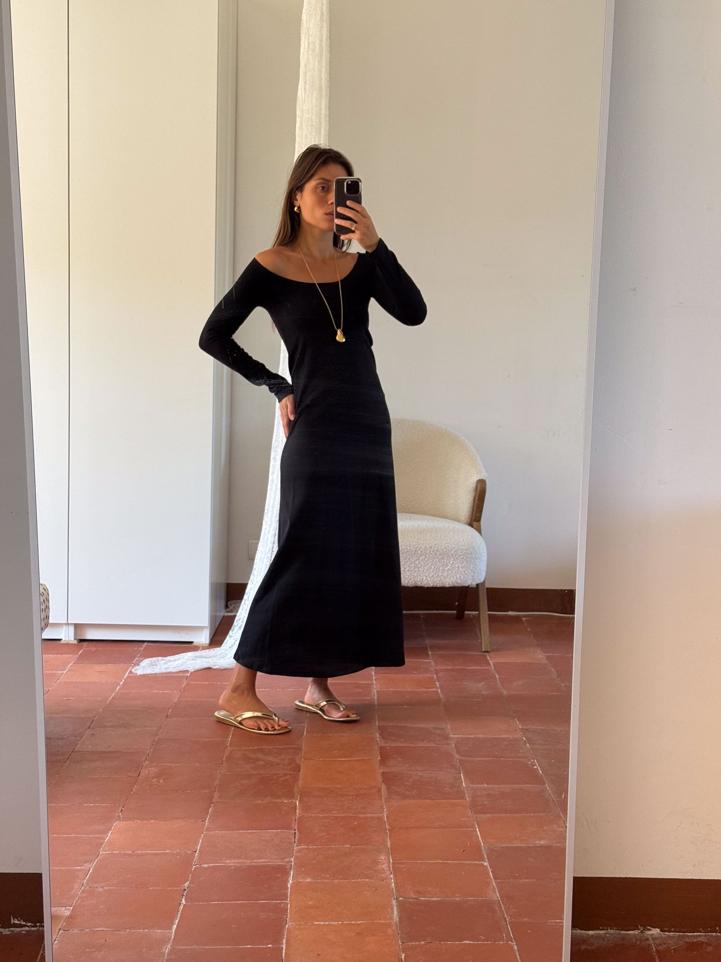 CADAQUES DRESS BLACK