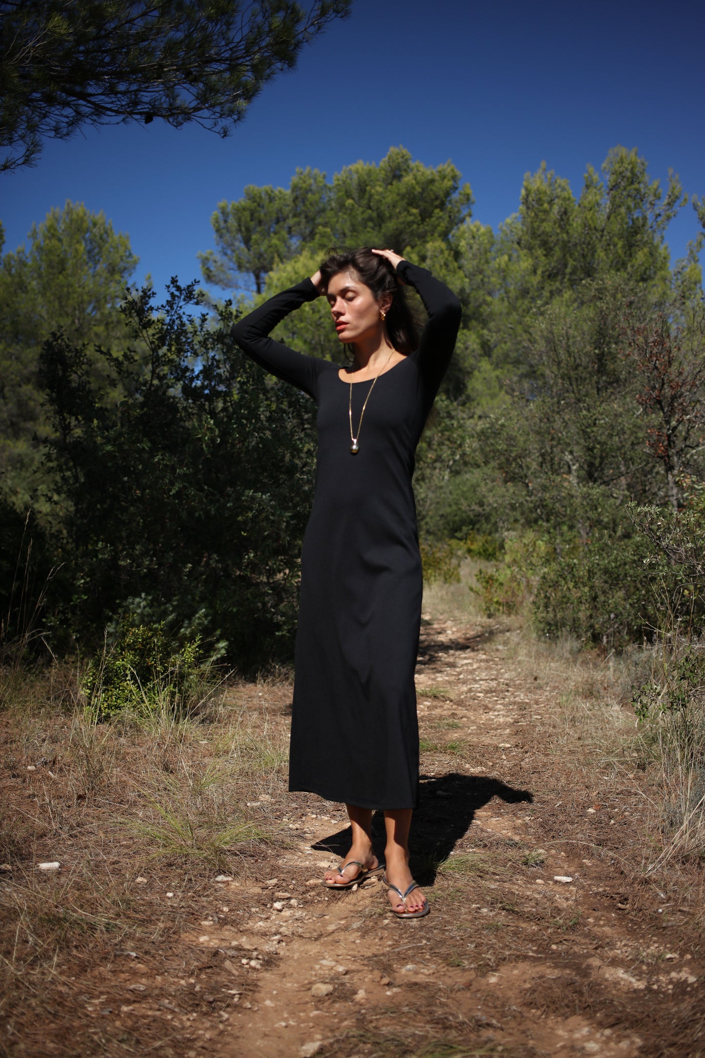 CADAQUES DRESS BLACK