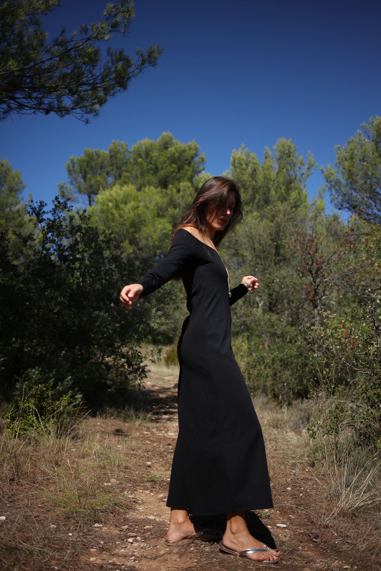 CADAQUES DRESS BLACK