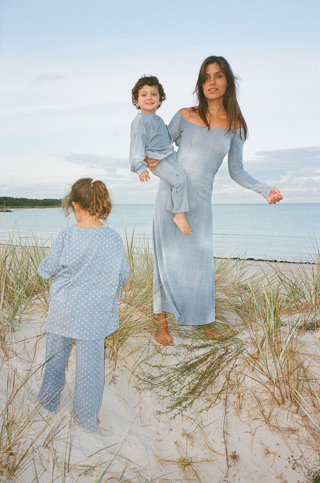 CADAQUES DRESS BLUE DENIM