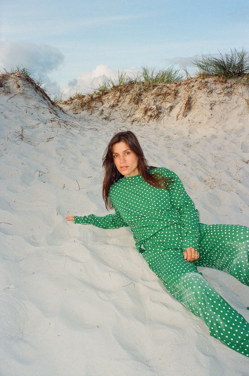 MARCELLO TEE POLKA GREEN