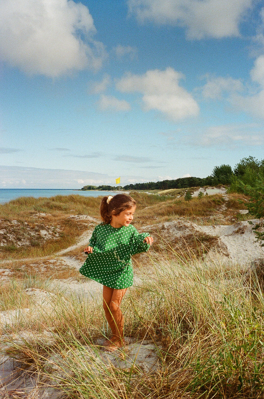 MINI SET POLKA GREEN