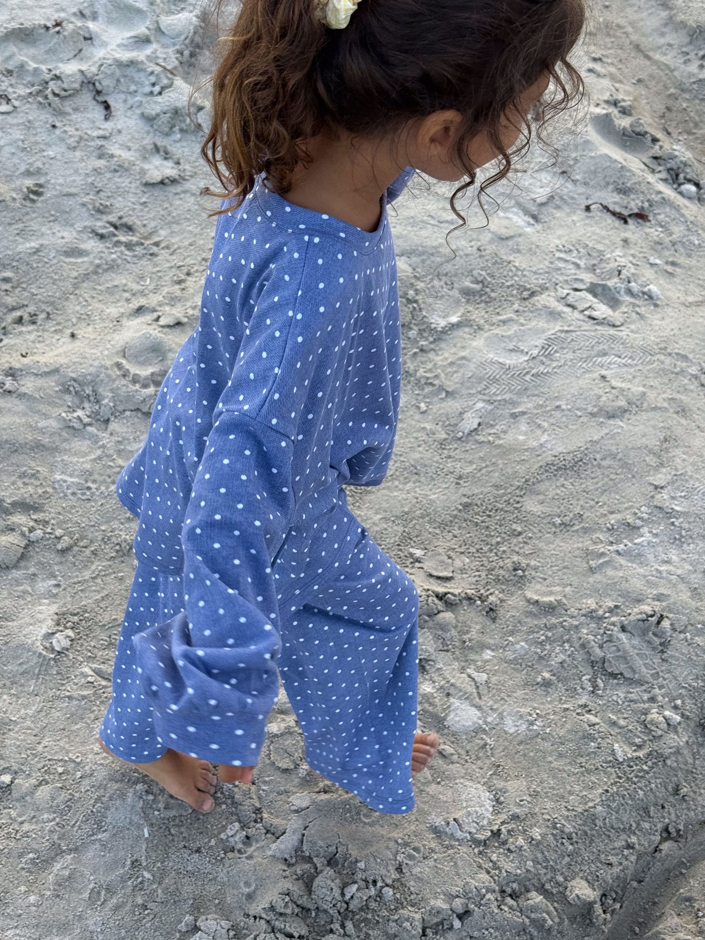 MINI SET POLKA BLUE