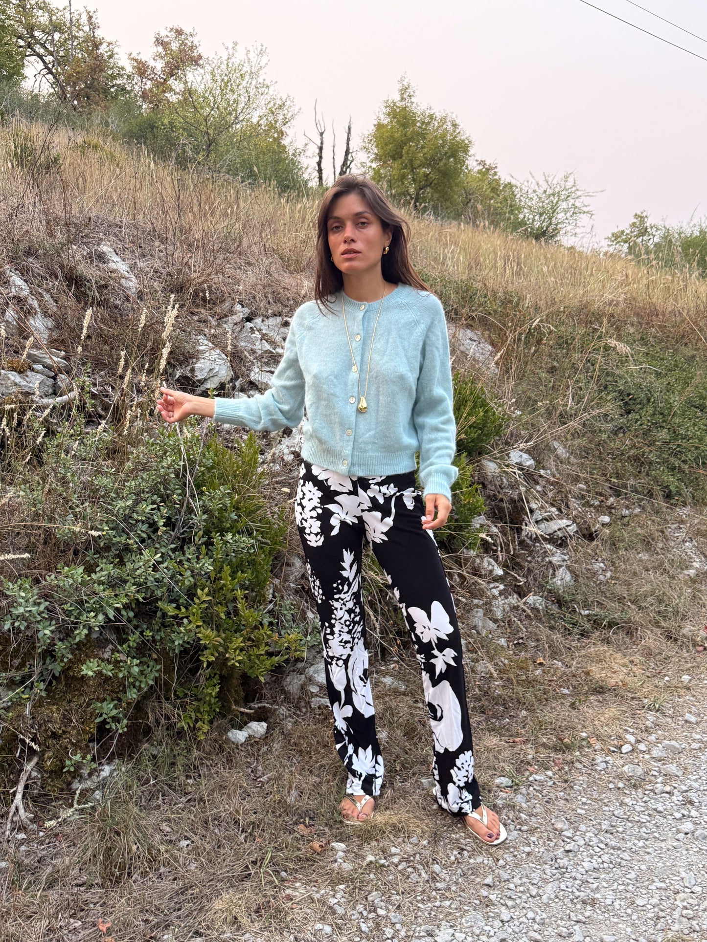 ROSY PANTS FLORAL