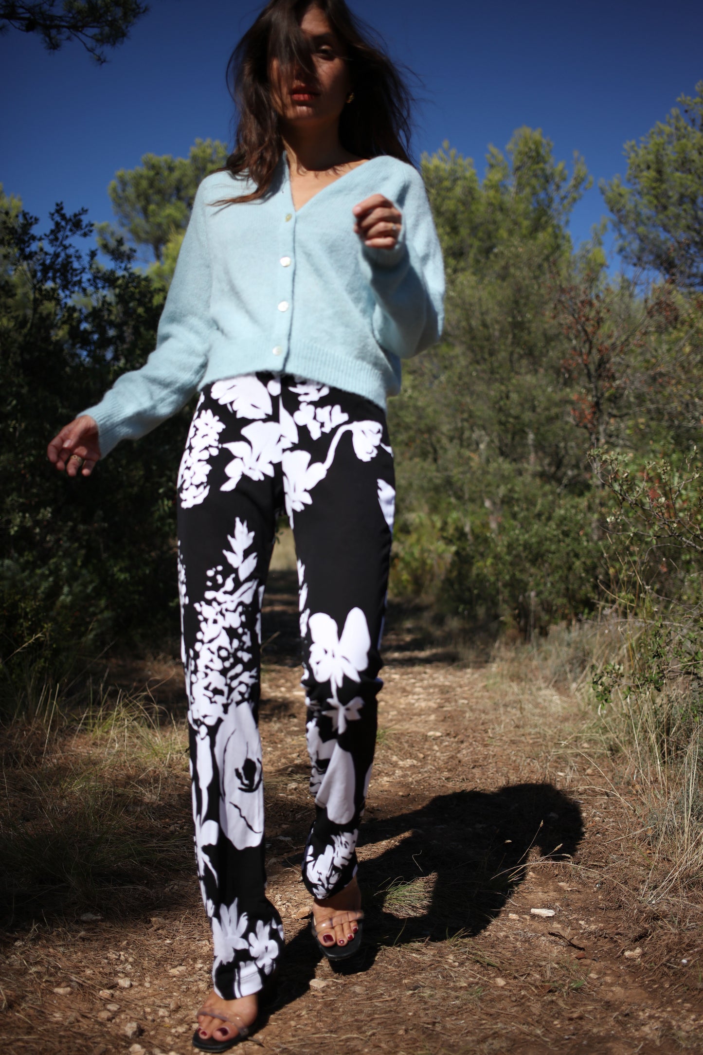 ROSY PANTS FLORAL