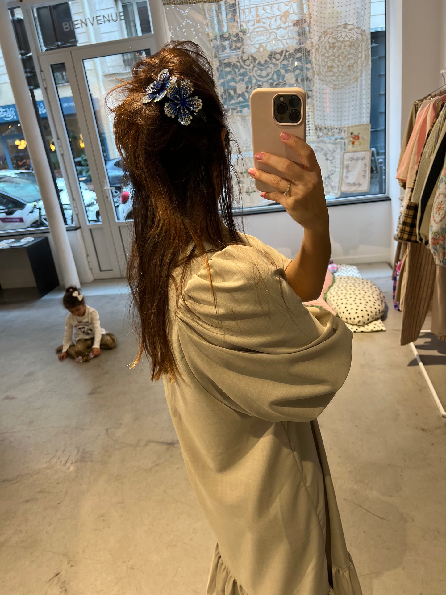 FLOWER HAIR CLIP