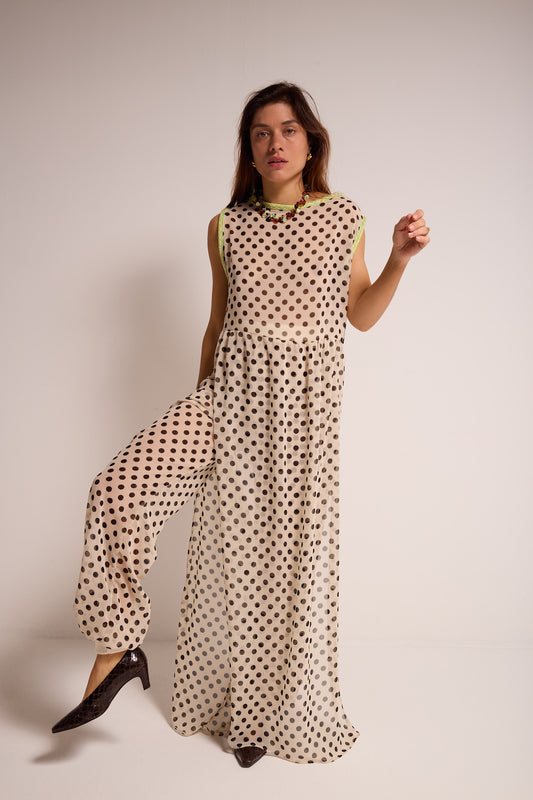 GINA DRESS POLKA
