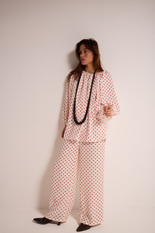 AGNES PANTS POLKA