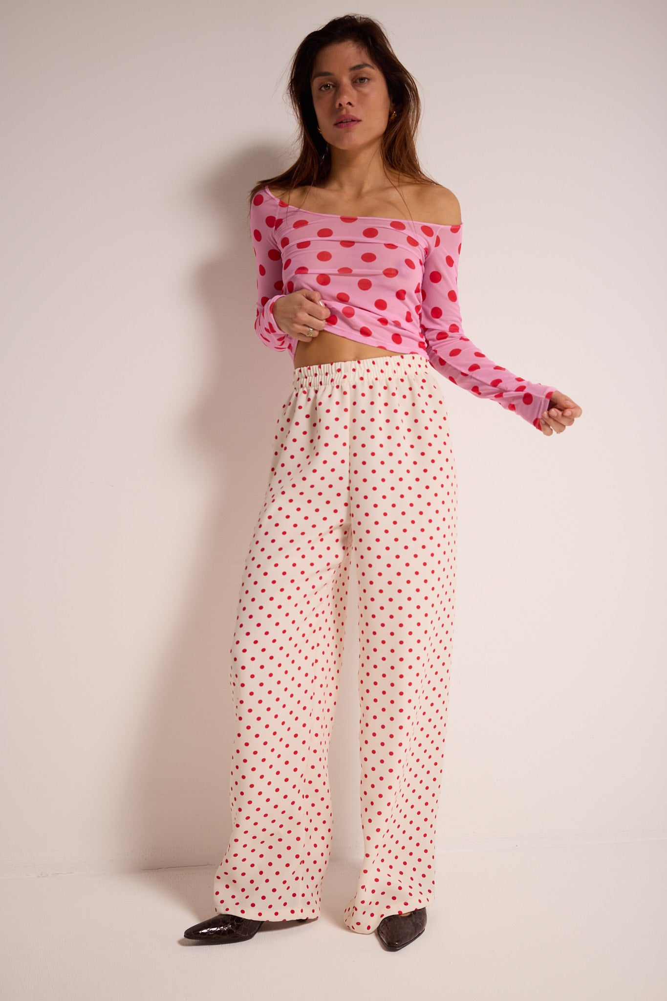 AGNES PANTS POLKA