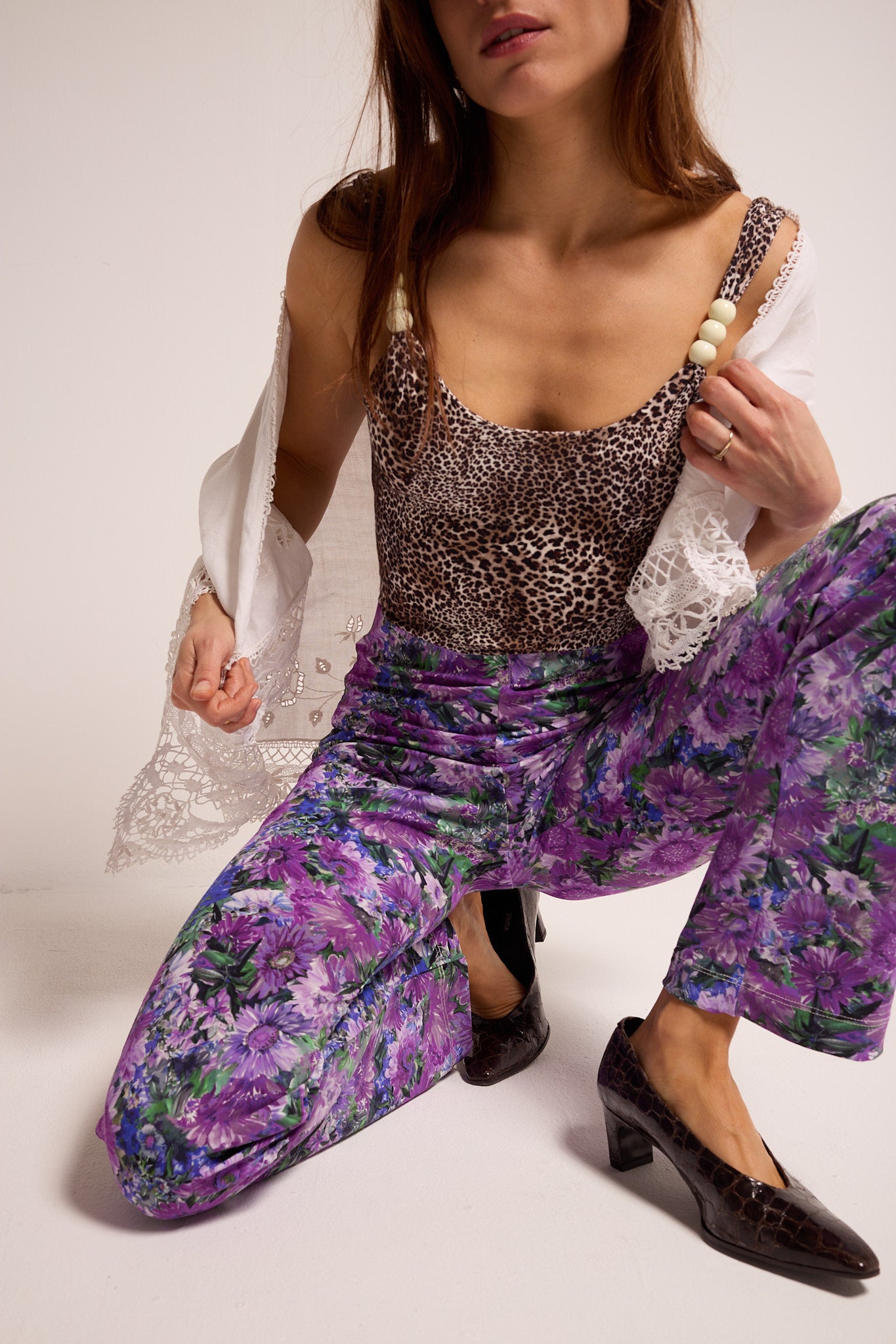 ROSY PANTS PURPLE