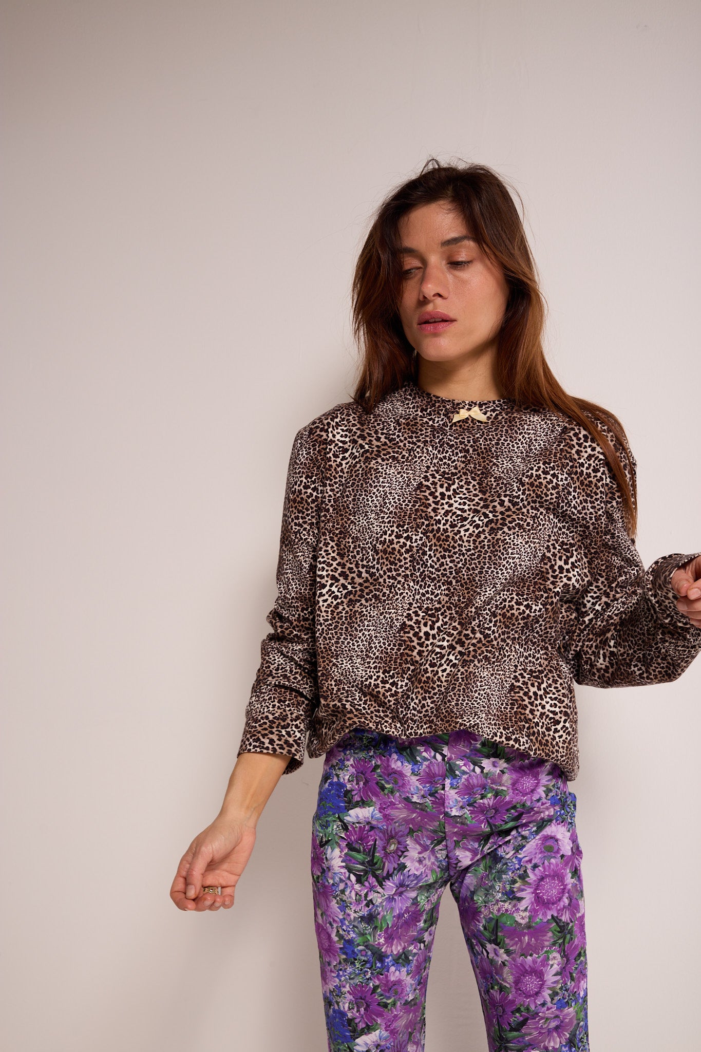 MARCELLO TEE LEOPARD