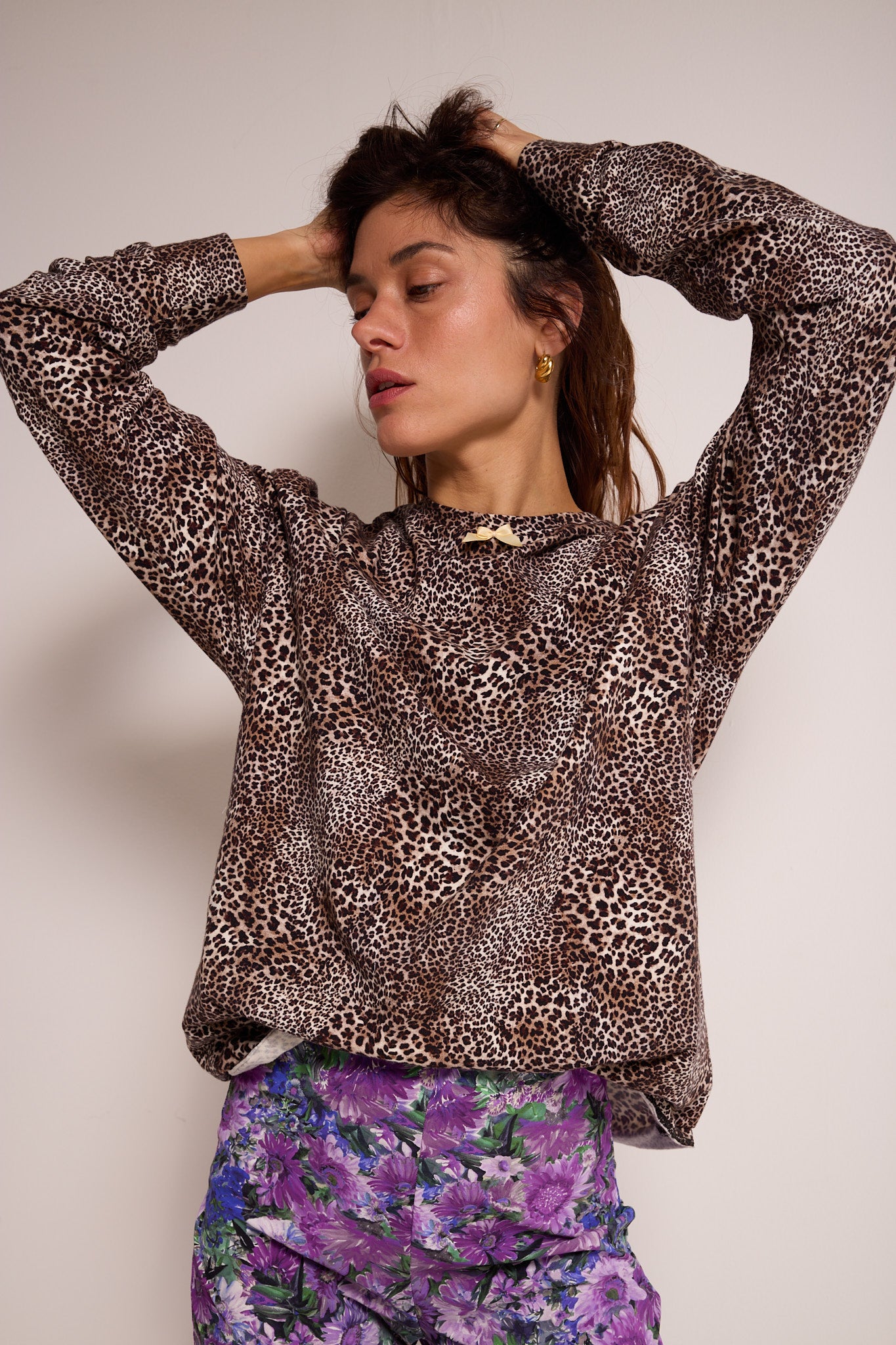 MARCELLO TEE LEOPARD