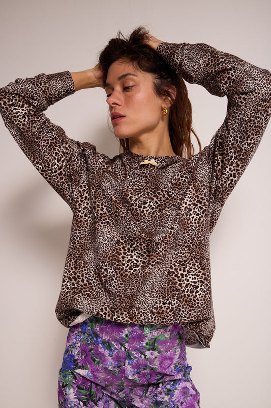 MARCELLO TEE LEOPARD