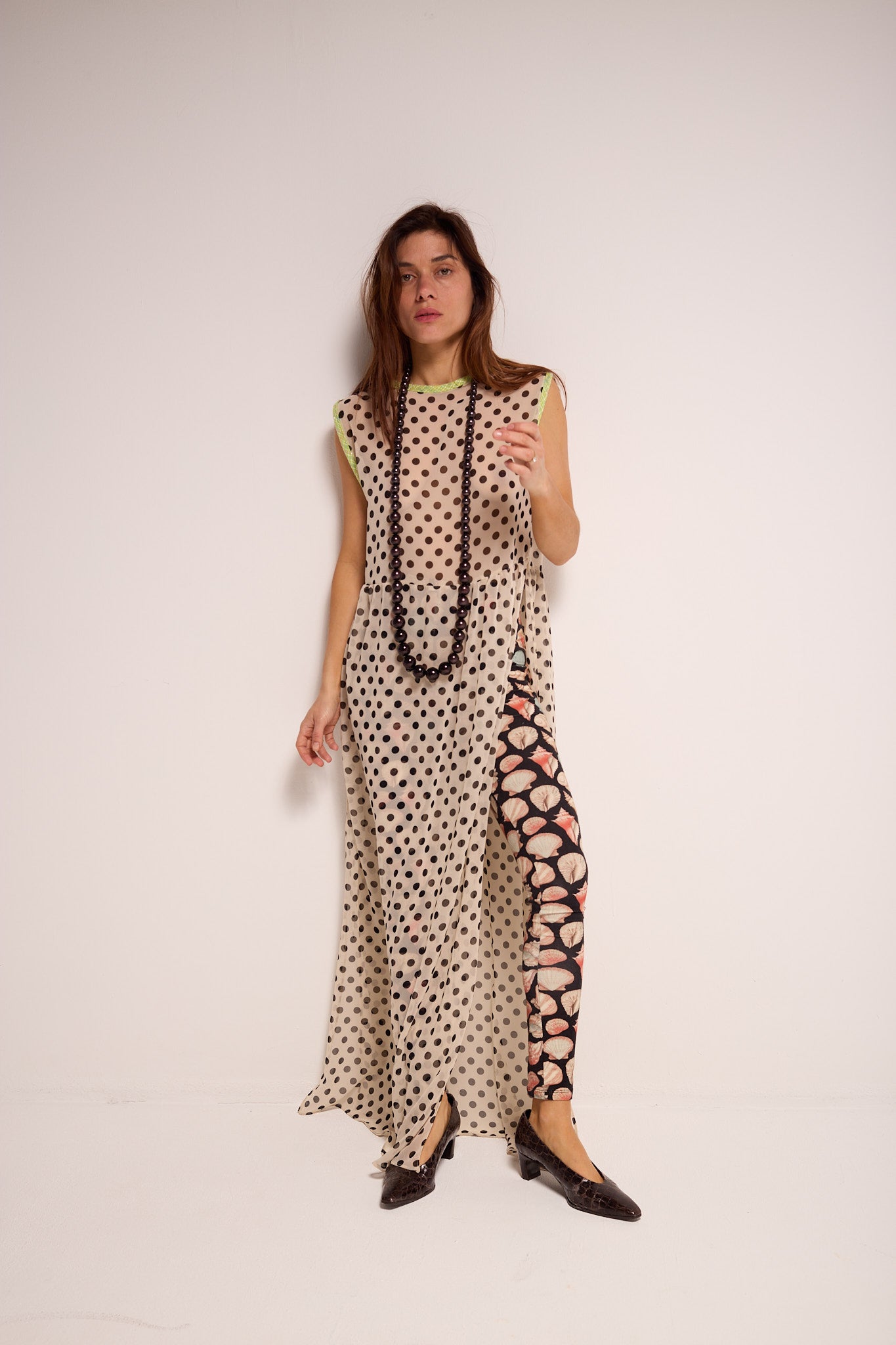 GINA DRESS POLKA