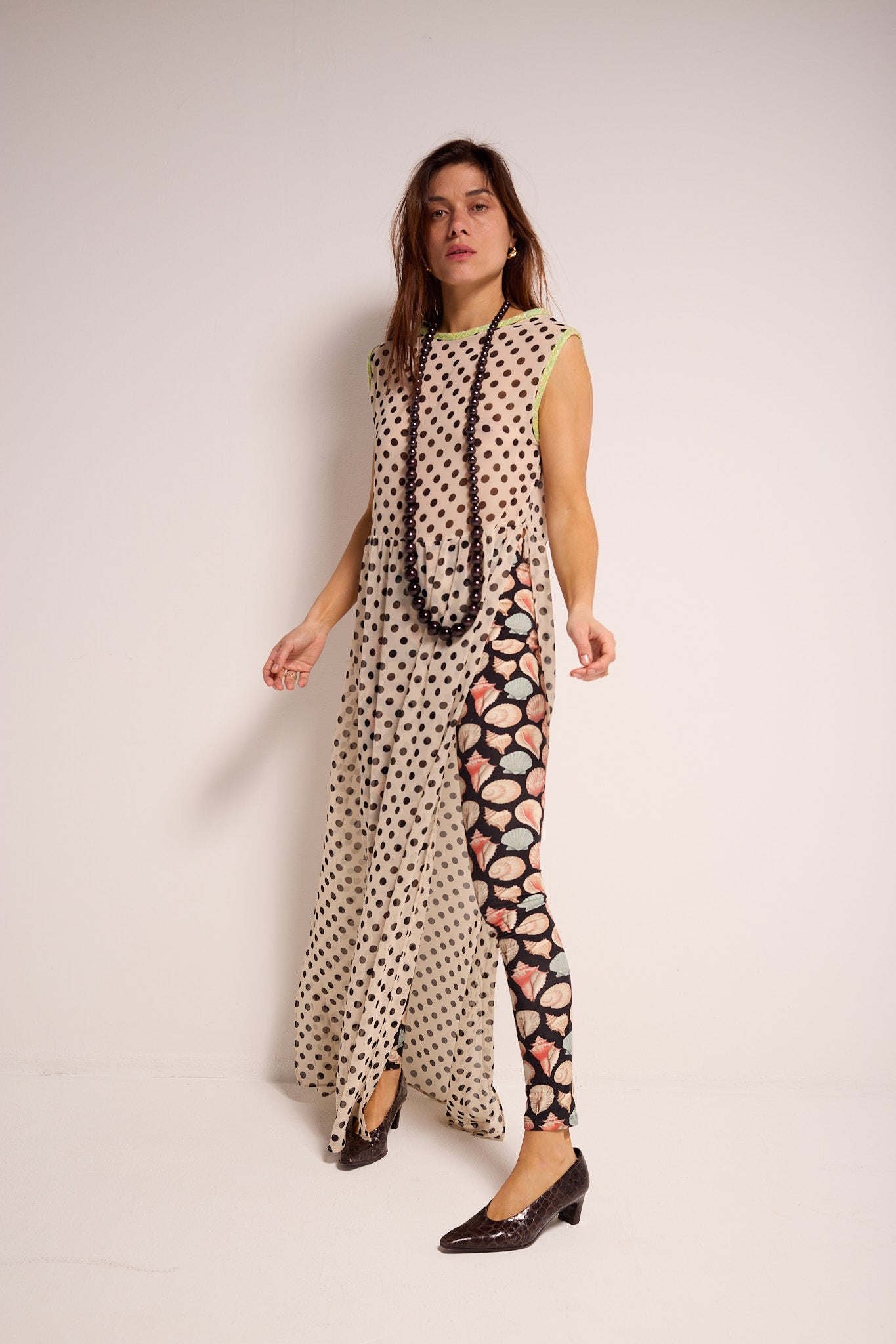 GINA DRESS POLKA