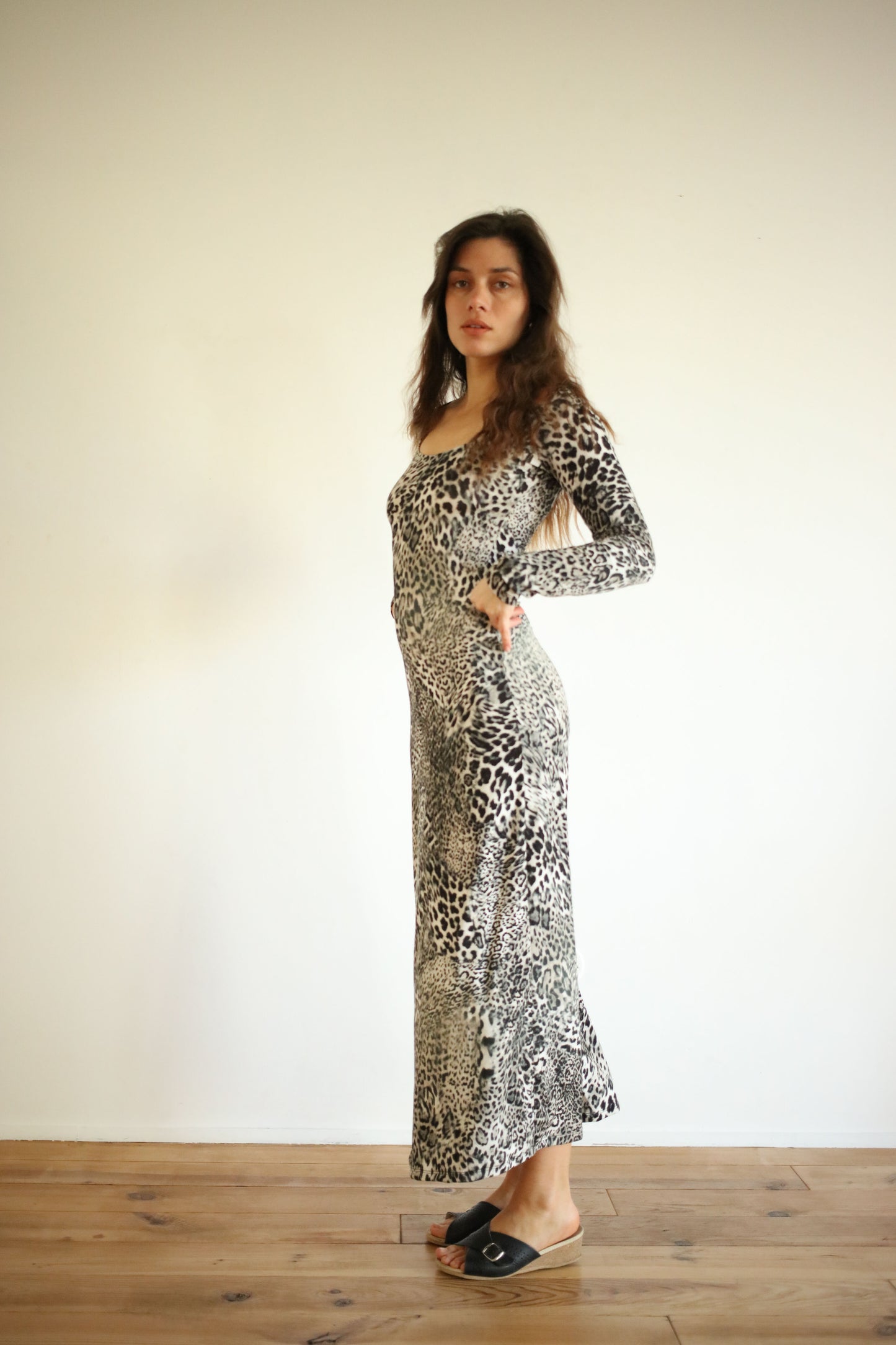 CADAQUES DRESS LEOPARD