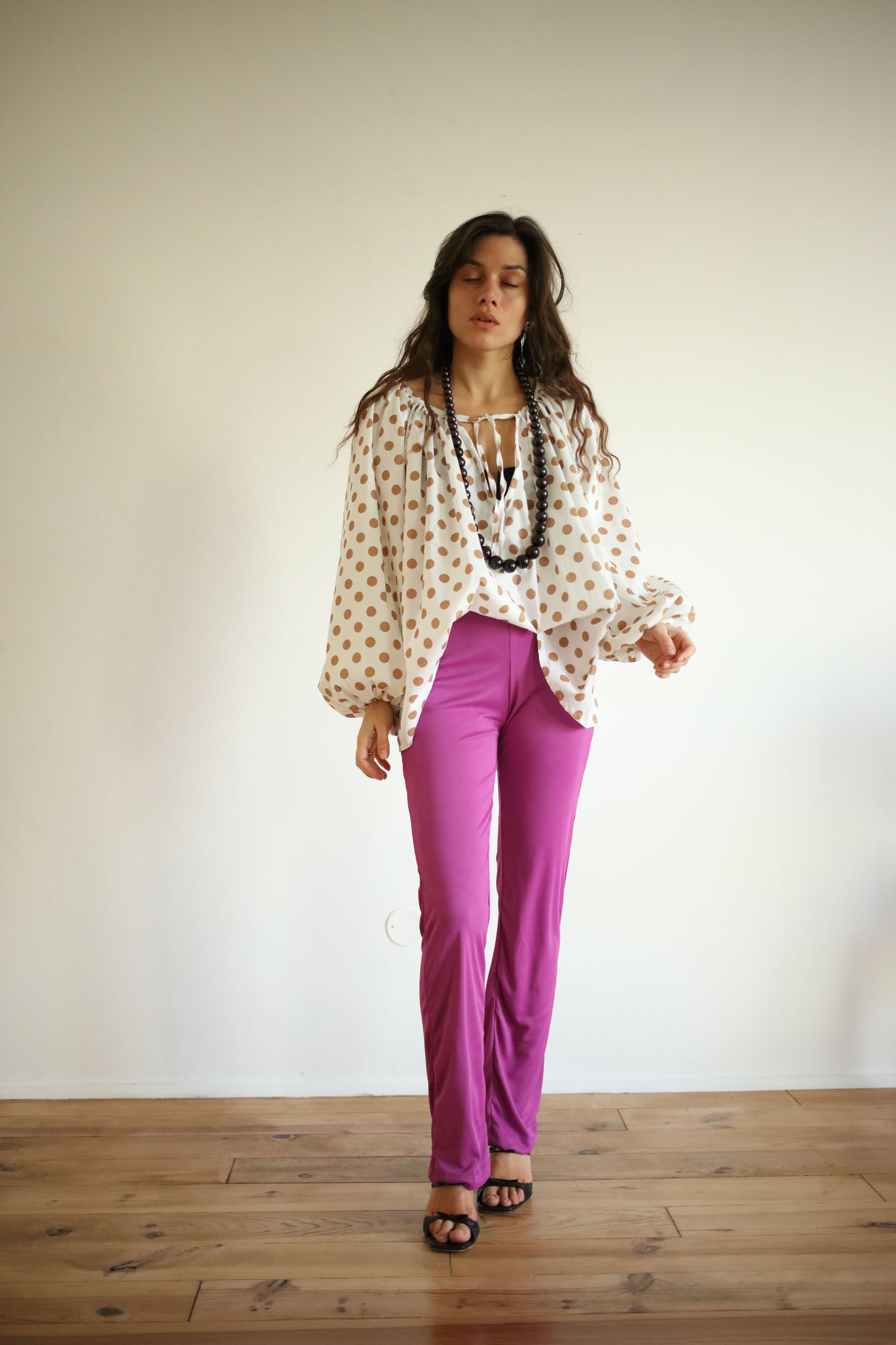 ROSY PANTS PURPLE