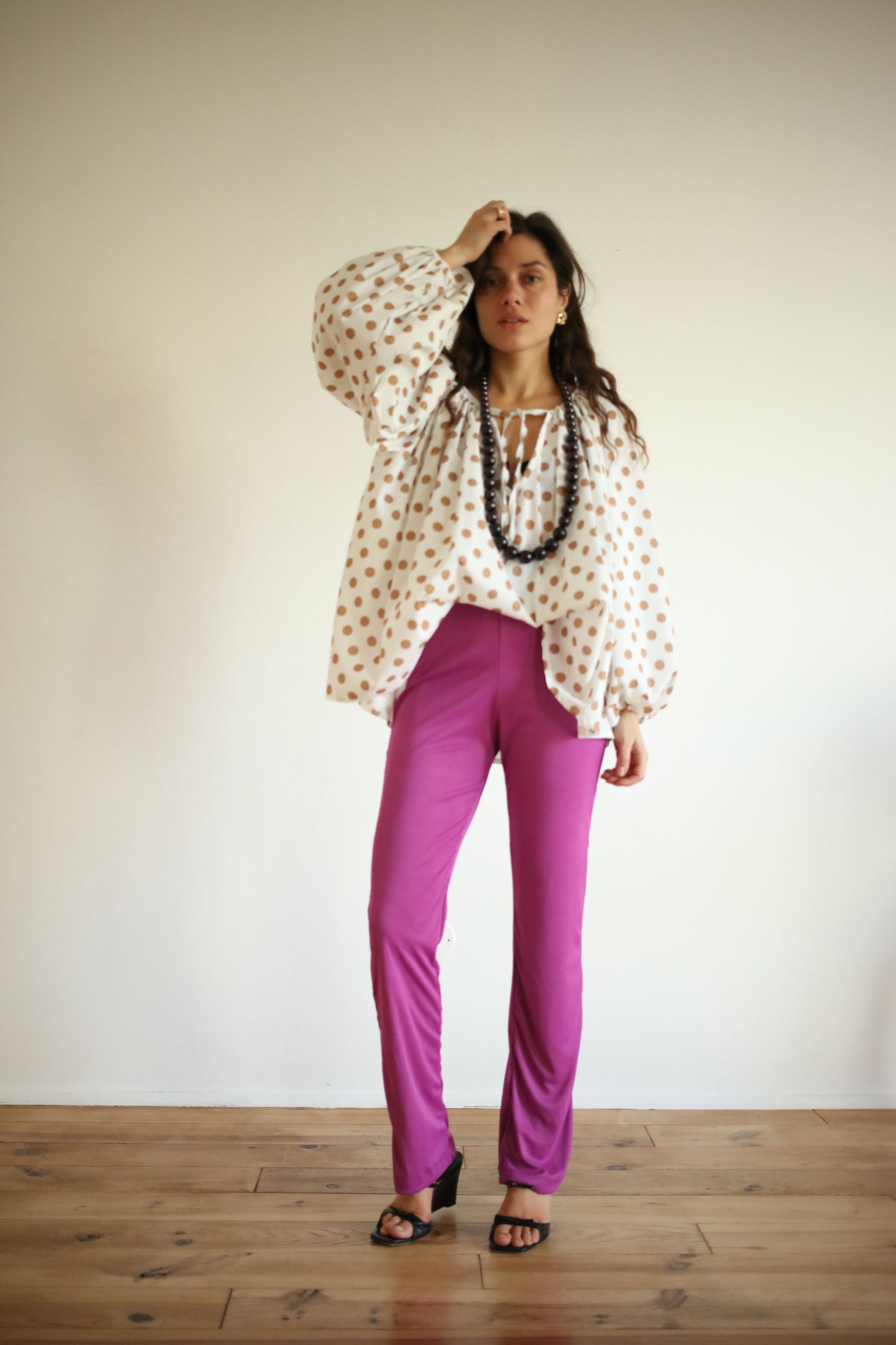 ROSY PANTS PURPLE