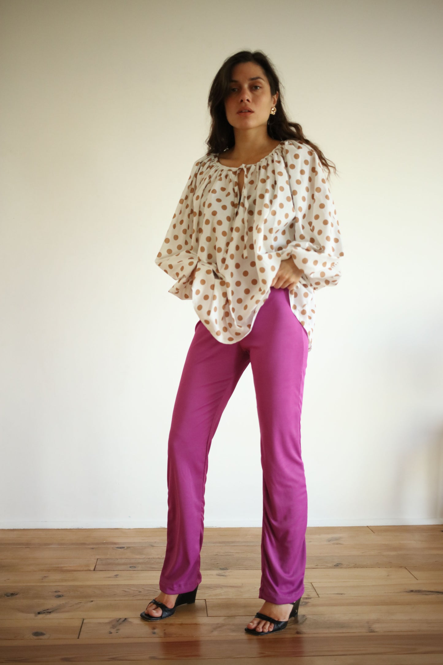 ROSY PANTS PURPLE