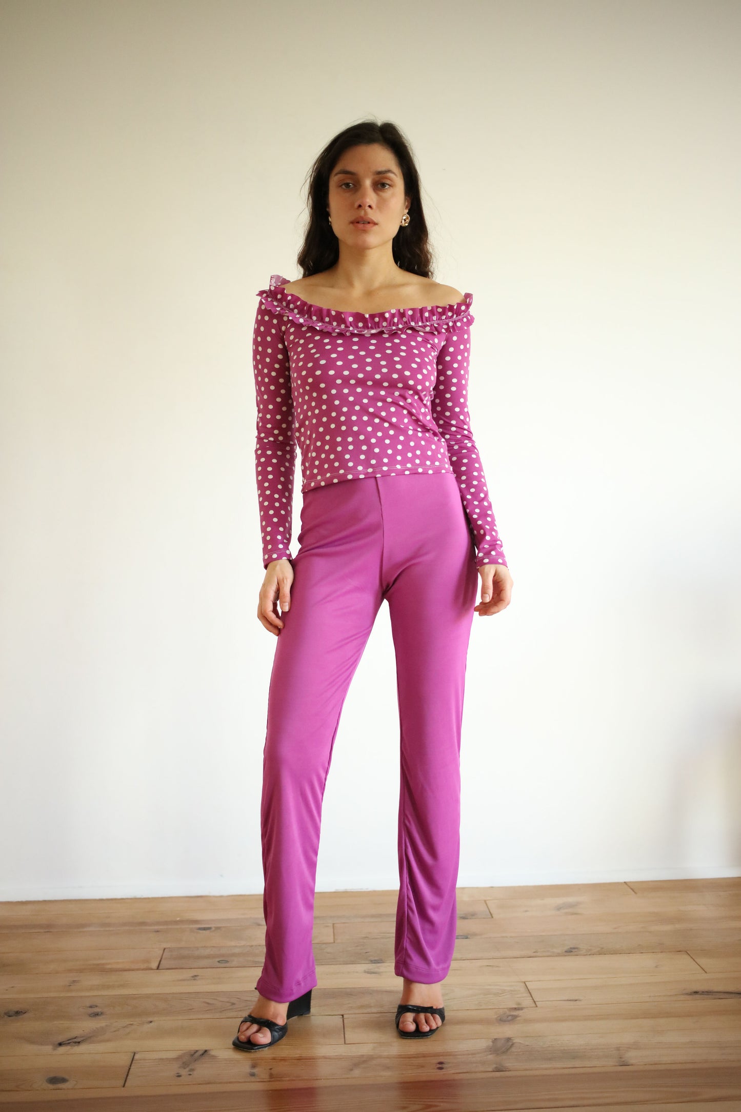ROSY PANTS PURPLE