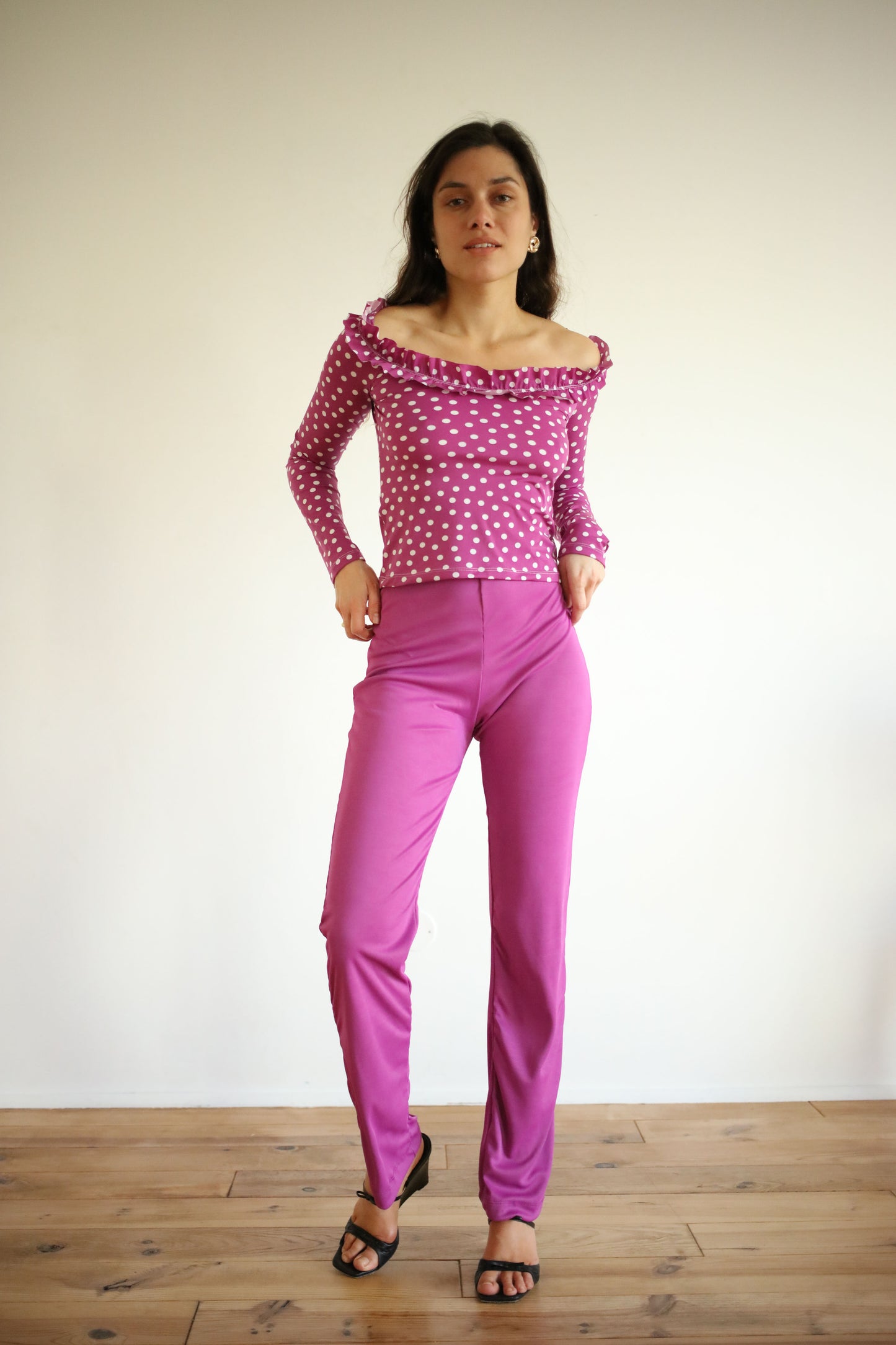 ROSY PANTS PURPLE