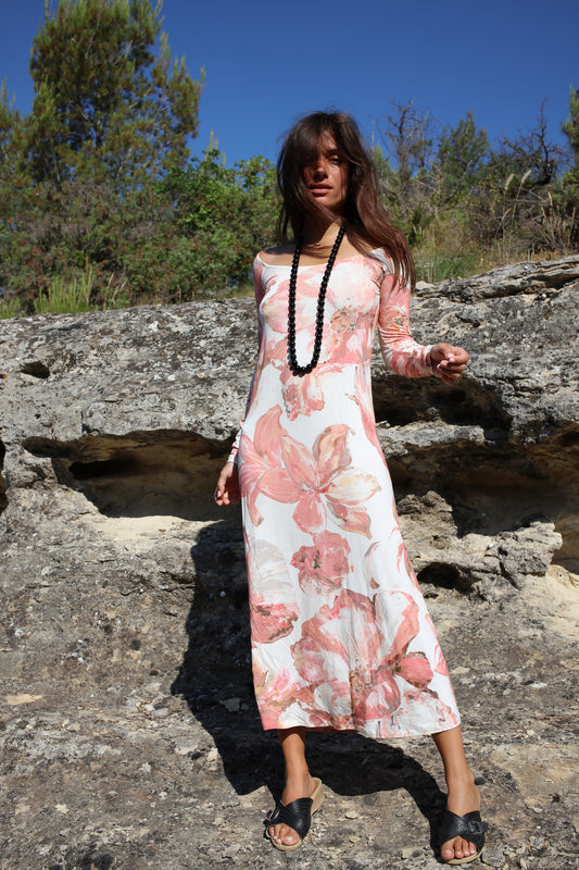 CADAQUES DRESS FLOWER