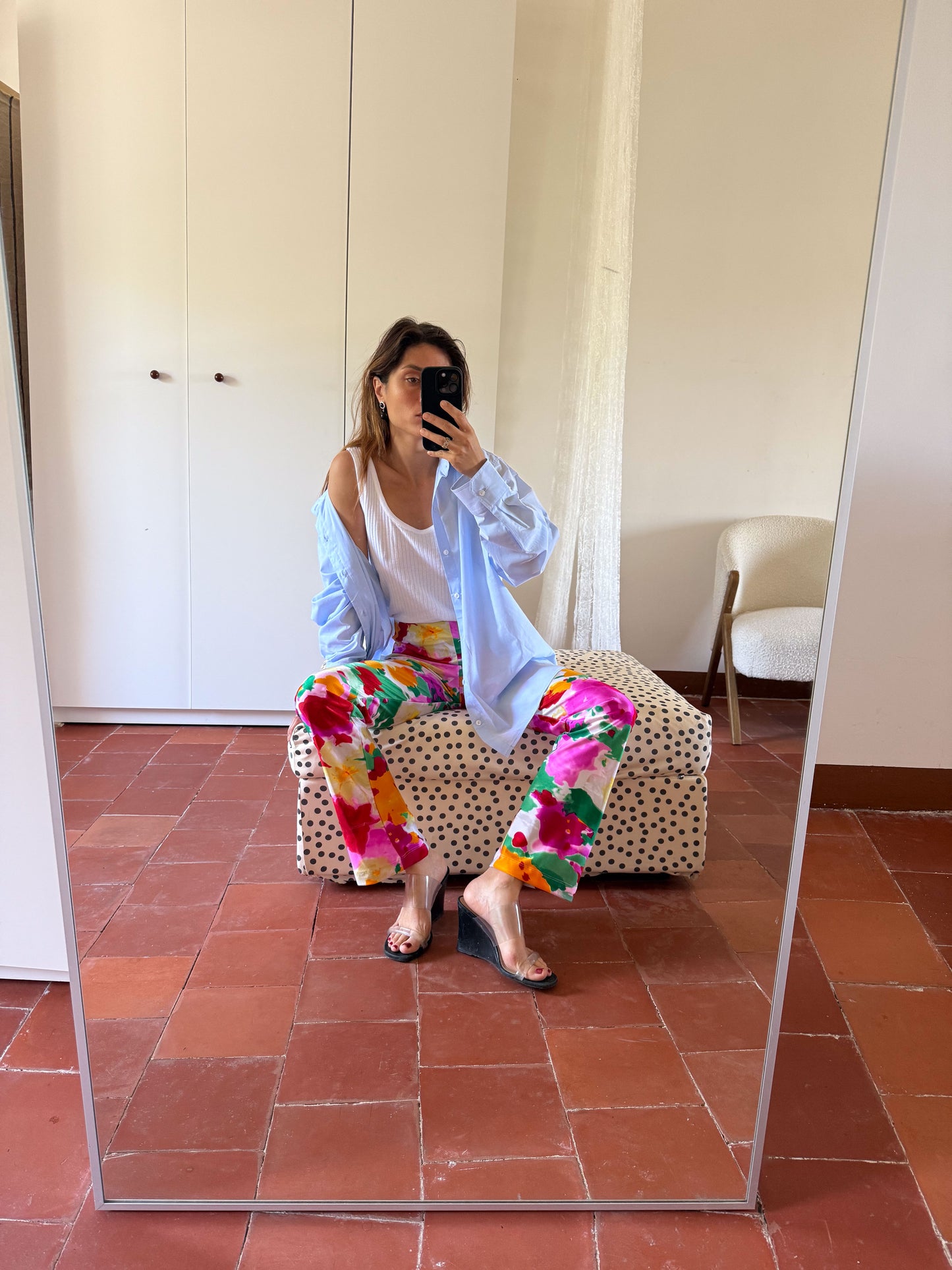 ROSY PANTS FLORAL