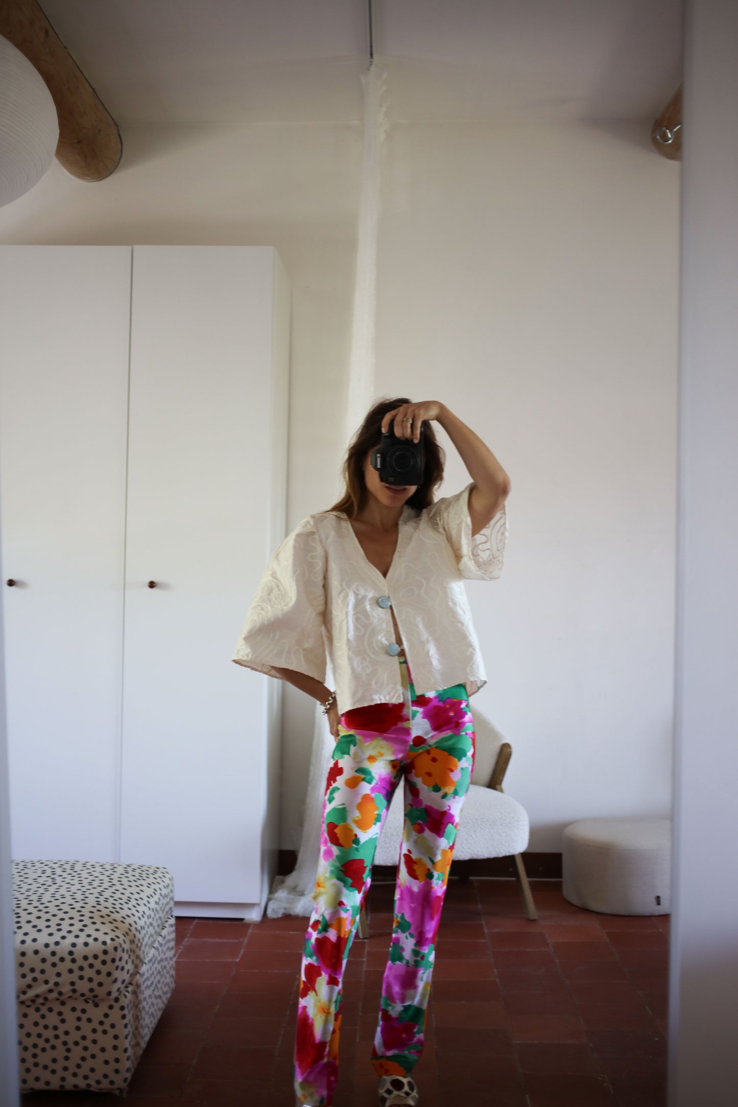ROSY PANTS FLORAL