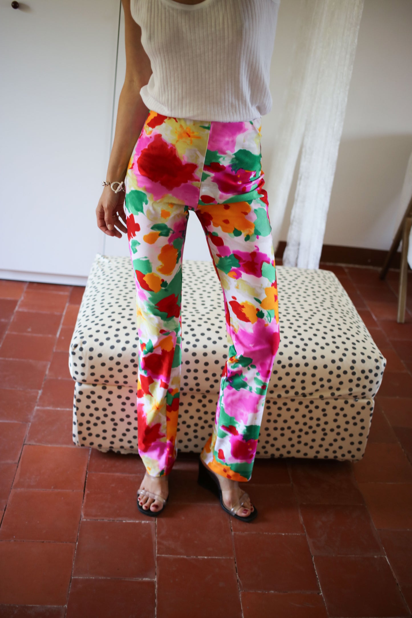 ROSY PANTS FLORAL