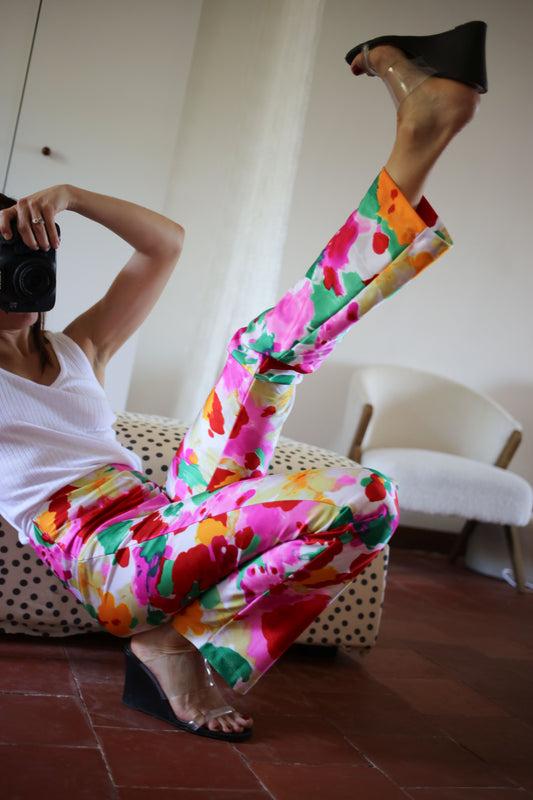 ROSY PANTS FLORAL