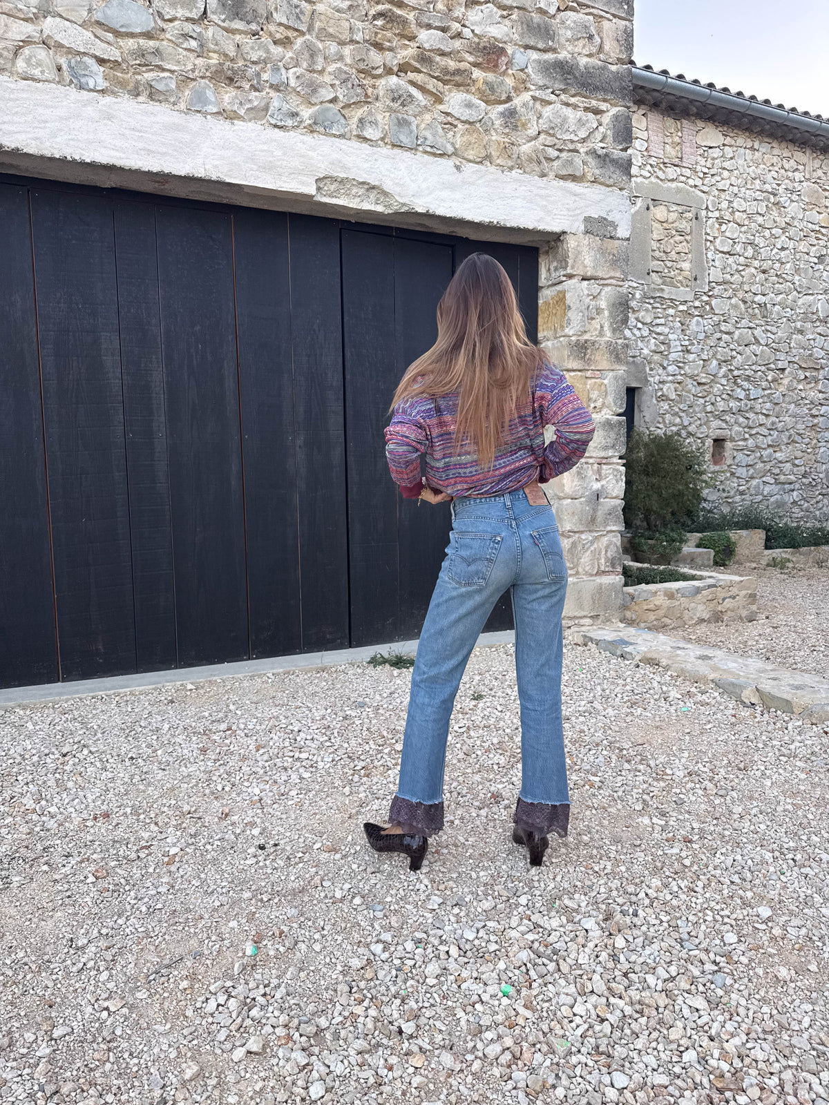 CUSTOM LACE DENIM