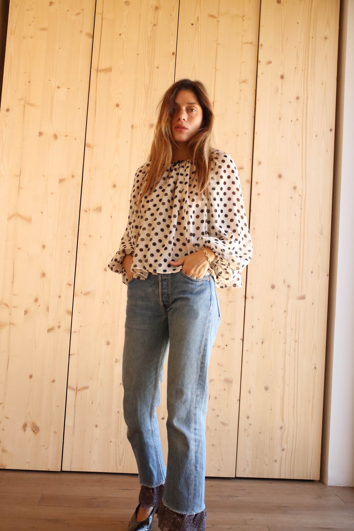 ARLES BLOUSE POLKA