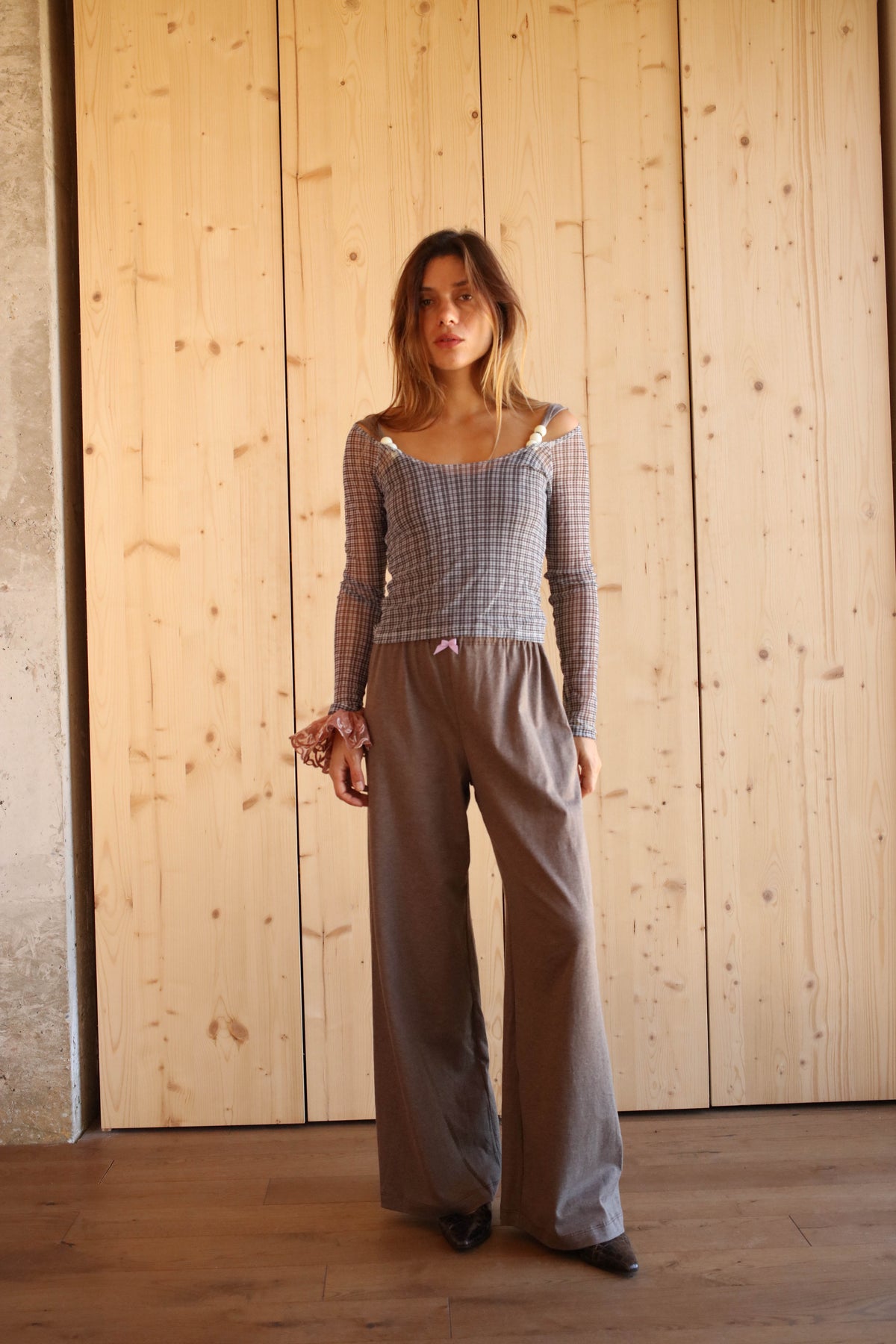 AGNES PANTS TAUPE