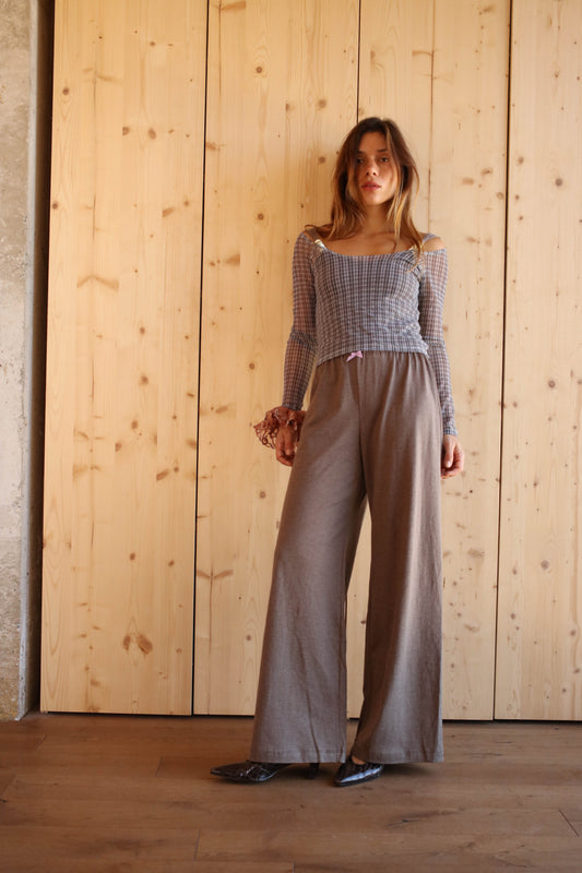 AGNES PANTS TAUPE