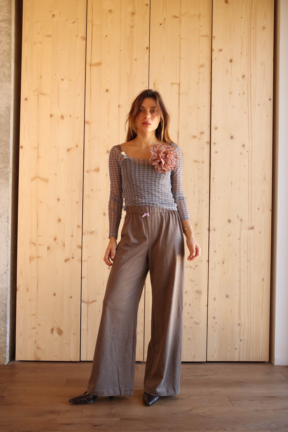AGNES PANTS TAUPE