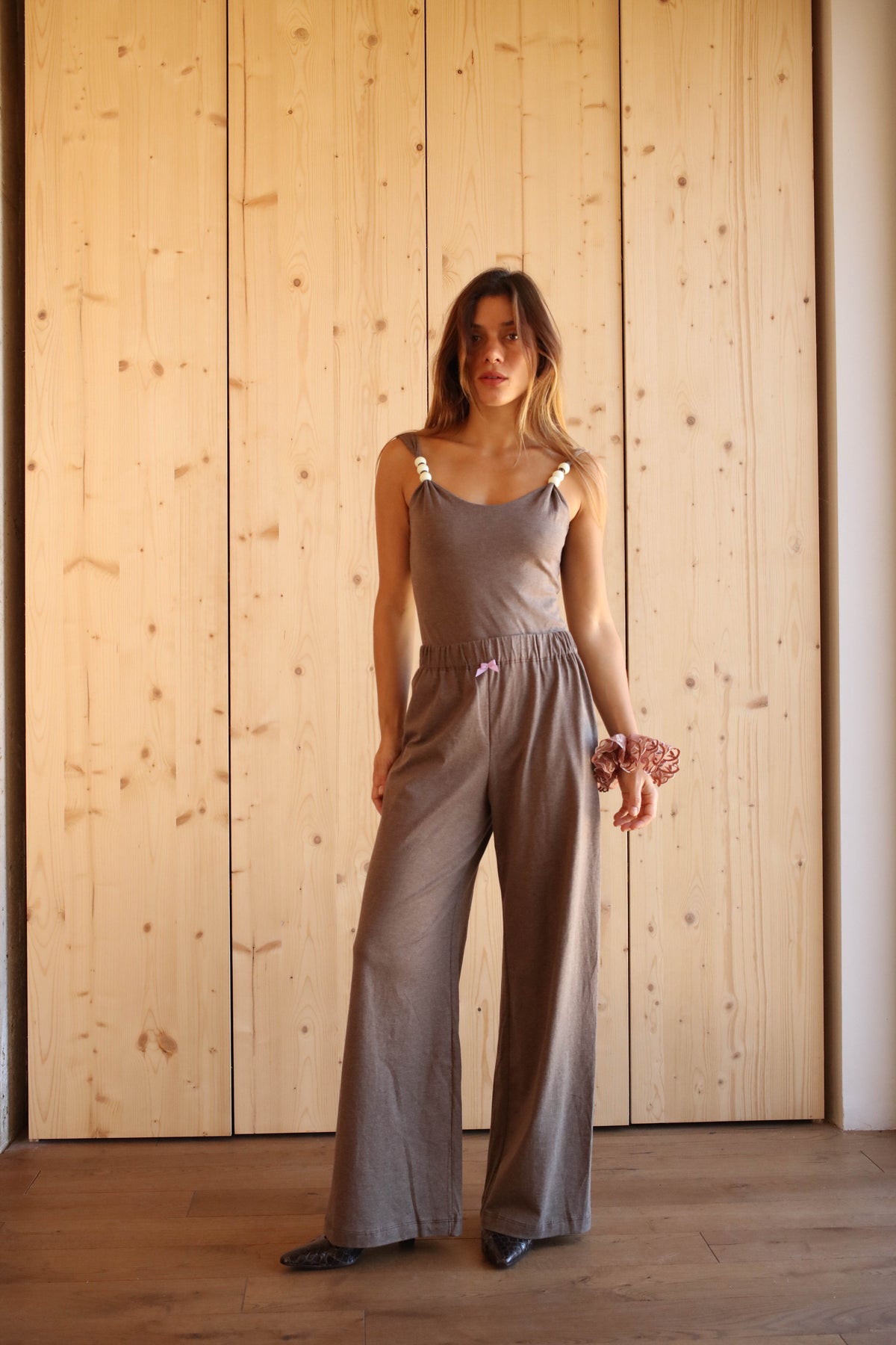 AGNES PANTS TAUPE