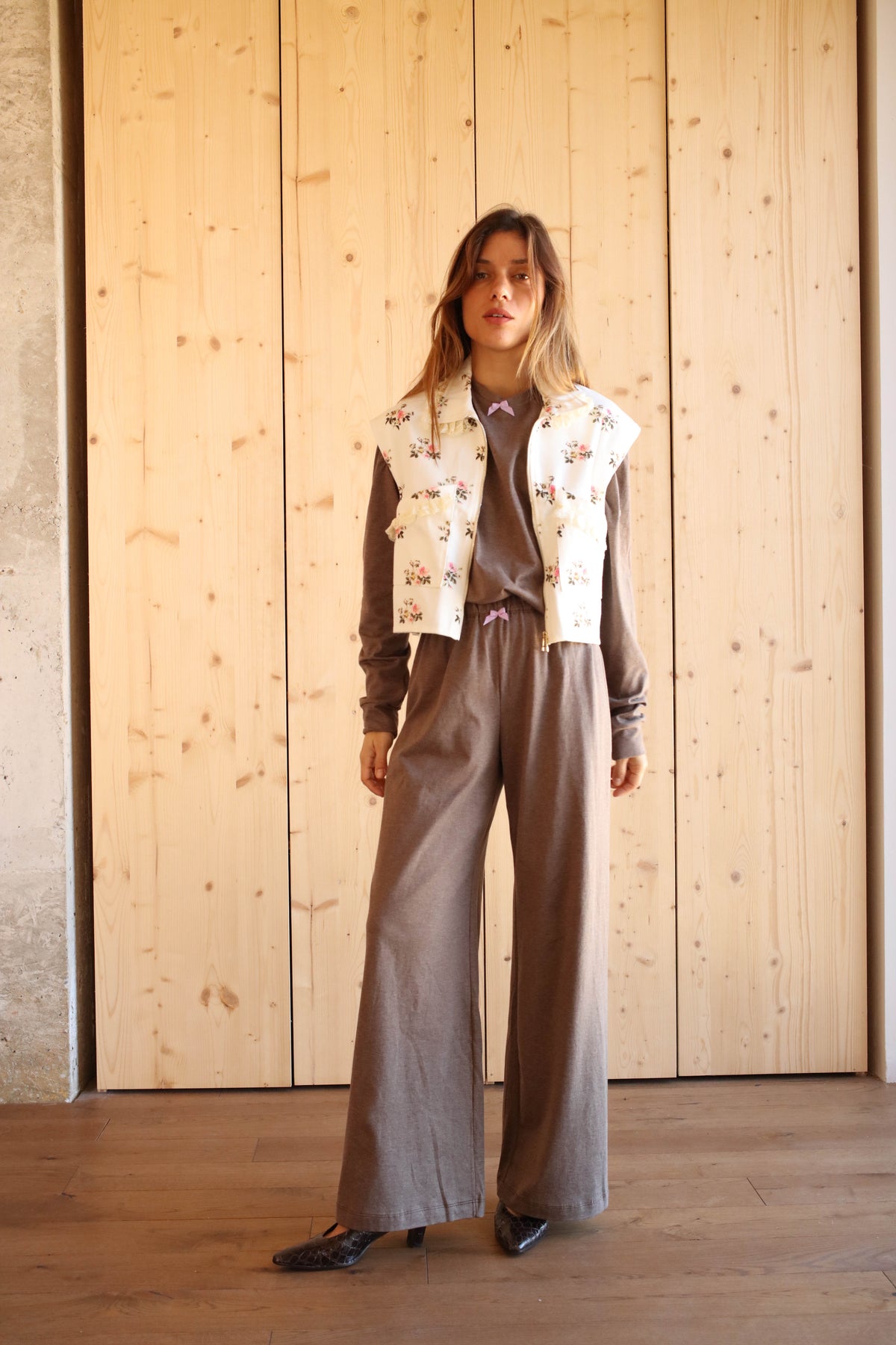 AGNES PANTS TAUPE